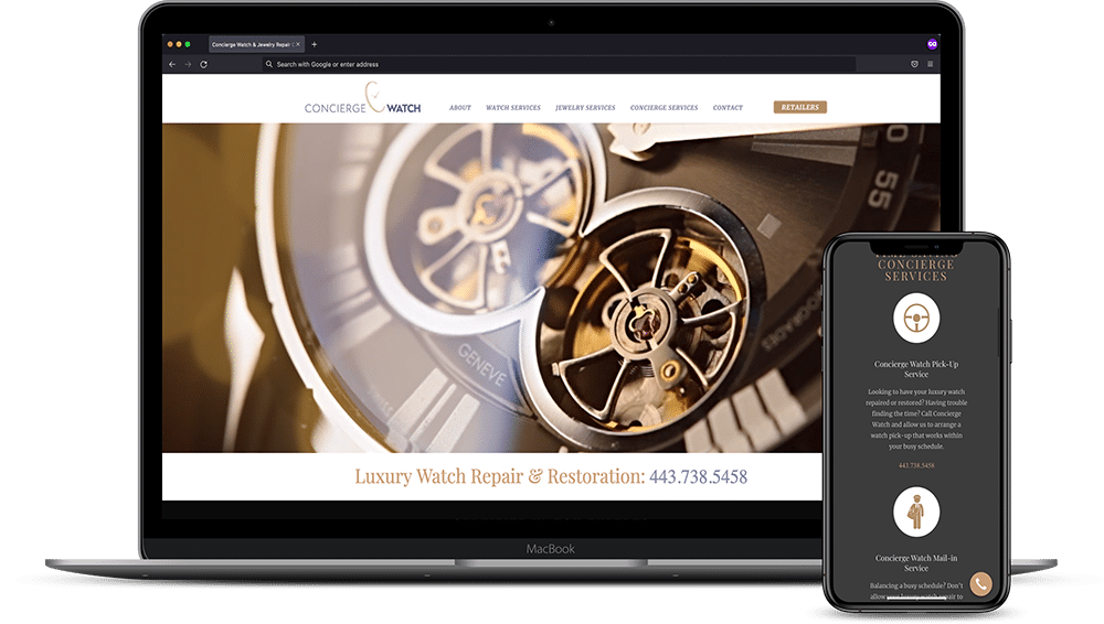 Concierge Watch Sublyme Digital Portfolio